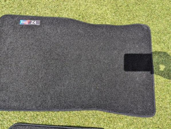 Image 1 of BMW Z4 logo car mats, brand new, not used.