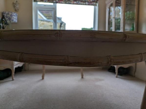 Image 9 of Vintage Faux Bamboo 8 Seat Dining Table, Sideboard & Dresser