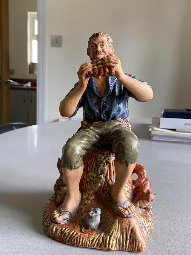 Preview of the first image of Vintage royal doulton large figurine “dreamweaver”.