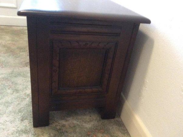Image 2 of Old Charm Rug Chest in Light Oak
