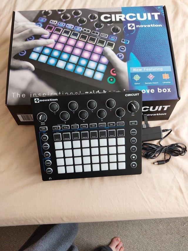 Preview of the first image of Novation Circuit grid based Groove Box.