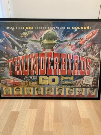 Image 1 of Thunderbirds Original 1960s full size film poster