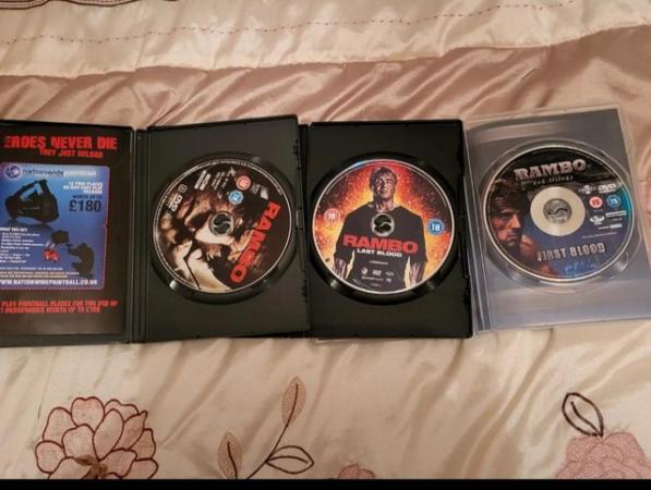 Image 3 of Dvd's Silvester Stallone Rambo Movies