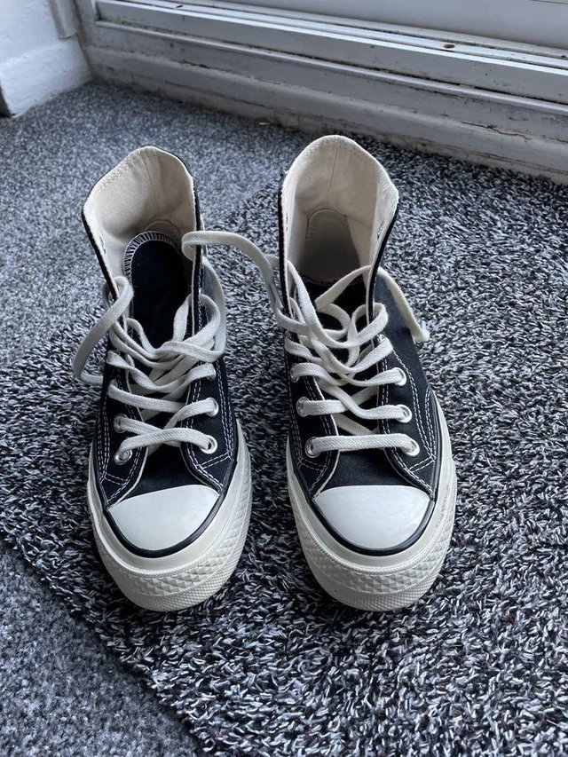 Preview of the first image of Converse ladies trainers size 4.