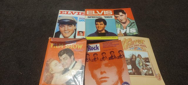 Image 3 of Elvis Presley books and magazines