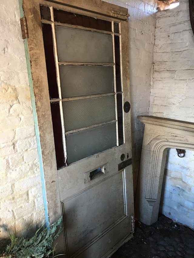 Preview of the first image of Old door in need of some restoration.