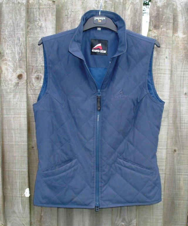 Preview of the first image of Euro-Star Equestrian Ladies Gilet.