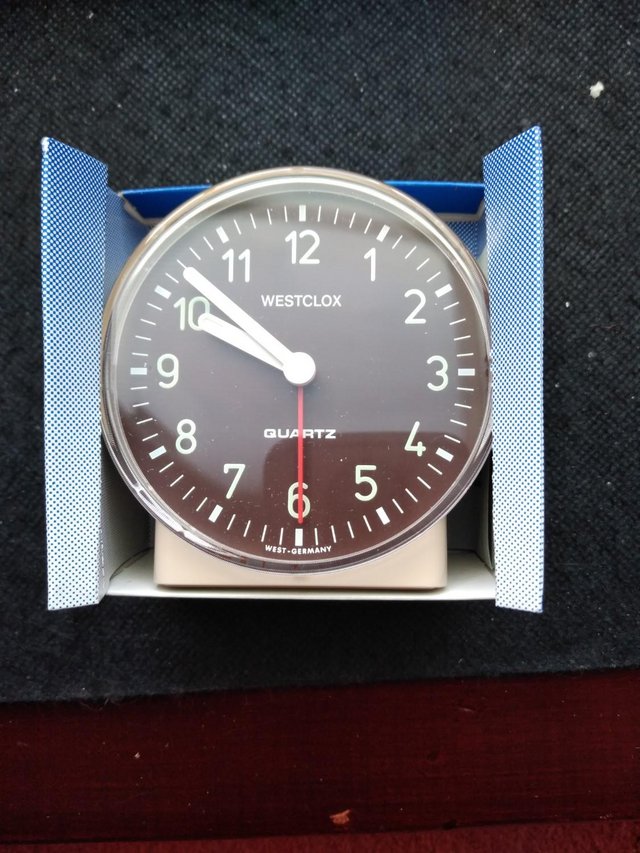 Preview of the first image of WESCLOX Quartz ALARM CLOCK.