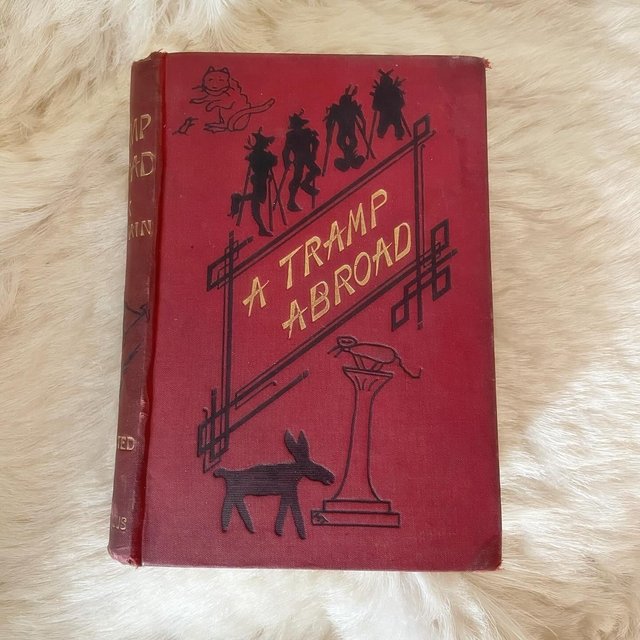 Preview of the first image of A Tramp Abroad By Mark Twain 1882 Chatto & Windus Illustrate.