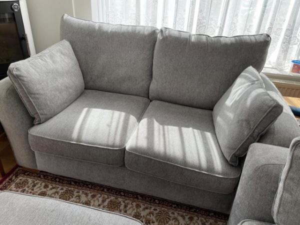 Image 1 of Next 3 & 2 seater high back sofas
