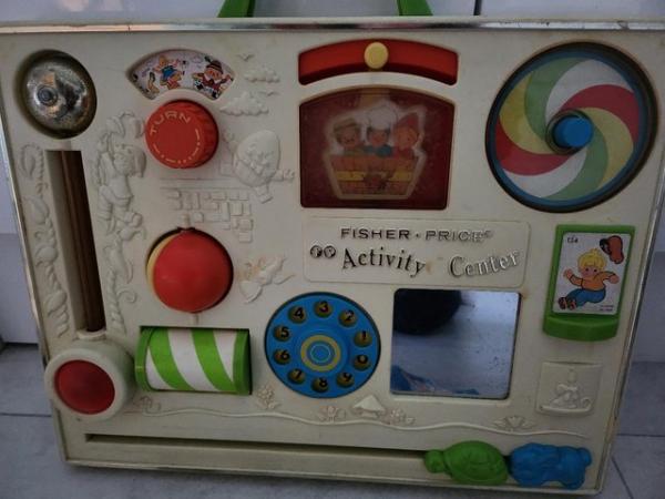 Image 1 of Vintage Fisher Price Activity Center