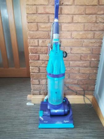 Image 3 of DYSON DC07 CORDED CLEANER COLOUR PURPLE AND GREEN