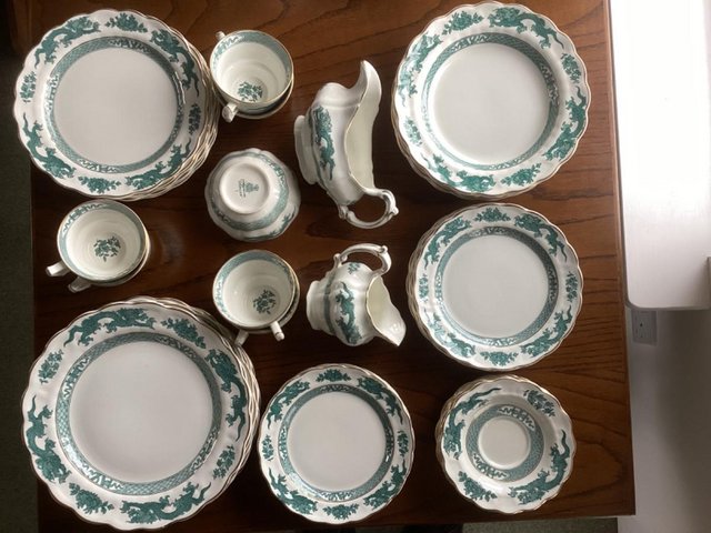 Preview of the first image of GREEN DRAGON (Booths) 6- Place Settings ..