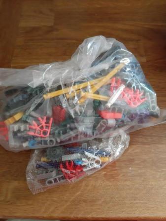 Image 1 of K-nex assortment of pieces.  Creative Construction for kids