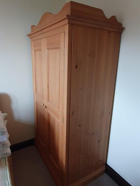 Preview of the first image of Wooden Wardrobe - Excellent condition.