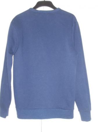Image 3 of Tu Men's Sweatshirt/Jumper Long Sleeve Royal Blue Fleece M