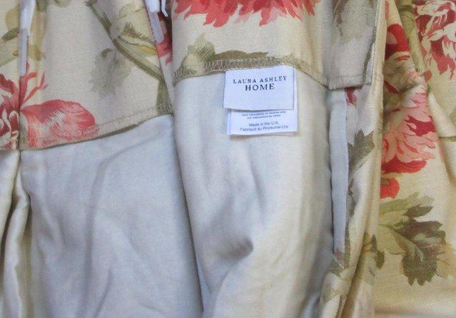 Image 2 of Laura Ashley Hepworth Gold fully lined curtains