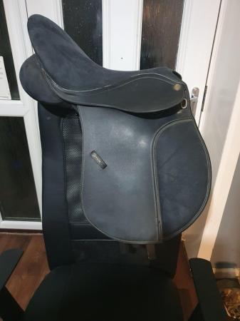 Image 3 of gfs 17ins gp saddle with changeable gullet
