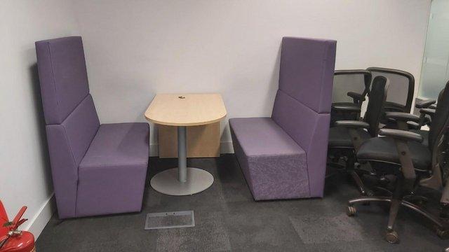Image 3 of Purple Booth Soft seating reception meeting sofa