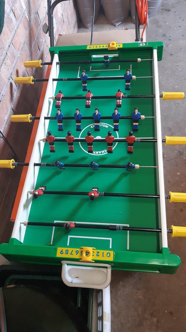 Preview of the first image of Large wooden football game..