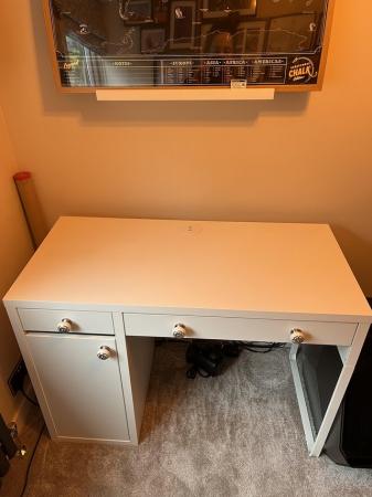 Image 2 of IKEA MICKE desk with USB charging points