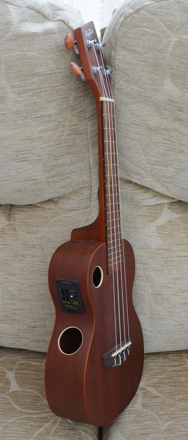 Preview of the first image of Boulder Creek Riptide EUC-5NS A/E Concert Electro Ukulele.