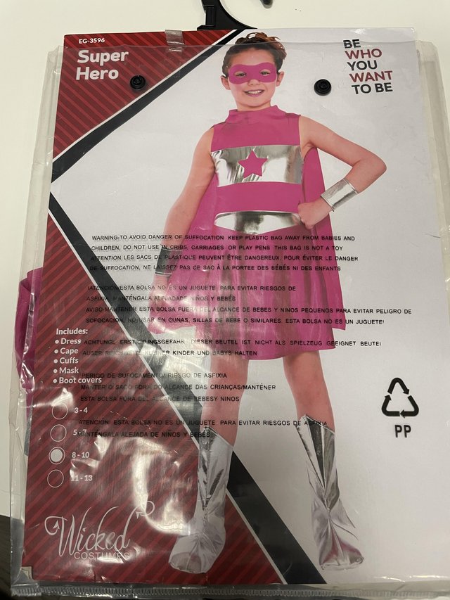 Preview of the first image of Super Hero girl costume.