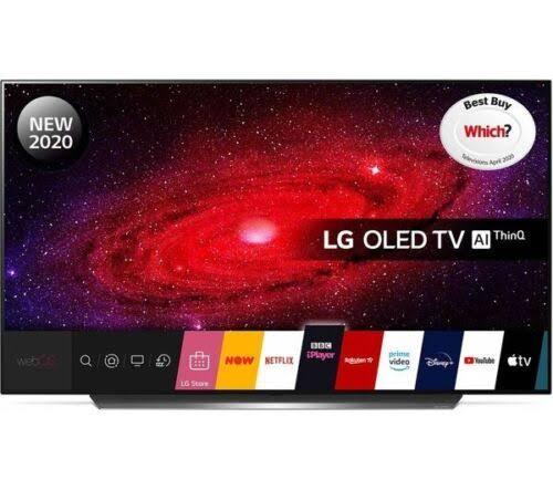 Image 1 of LG OLED65CX5LB OLED HDR 4K Ultra HD Smart TV, 65"