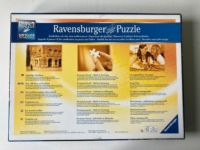 Preview of the first image of Ravensburger 1000 piece jigsaw titled Awesome Alphabet..