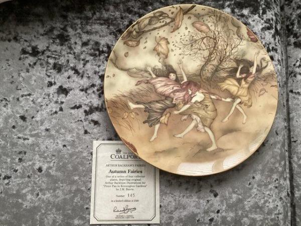 Image 3 of Coalport decorative collectors plates