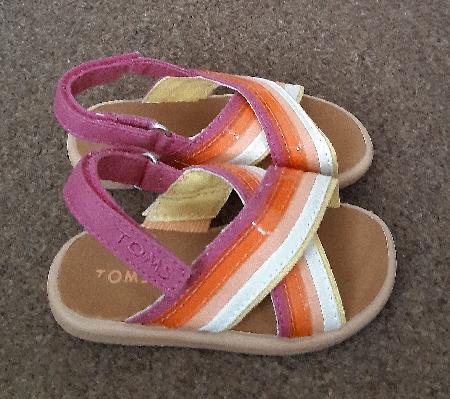 Image 4 of Toms Viv Infant/Toddlers Sandals - Infant UK 5      BX5