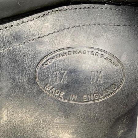Image 8 of kent and Masters 17 inch cob dressage saddle