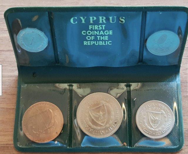Preview of the first image of First coinage of the Republic of Cyprus.