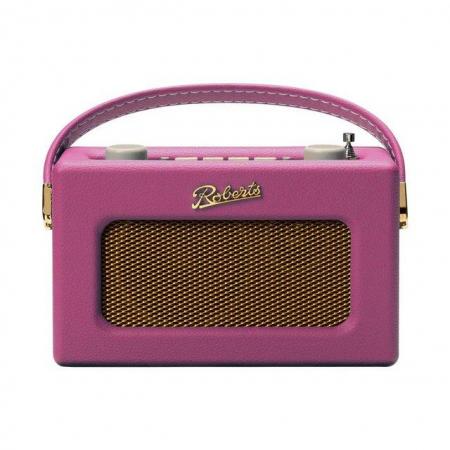 Image 1 of Roberts Uno Retro DAB+/FM Portable Radio - Pink