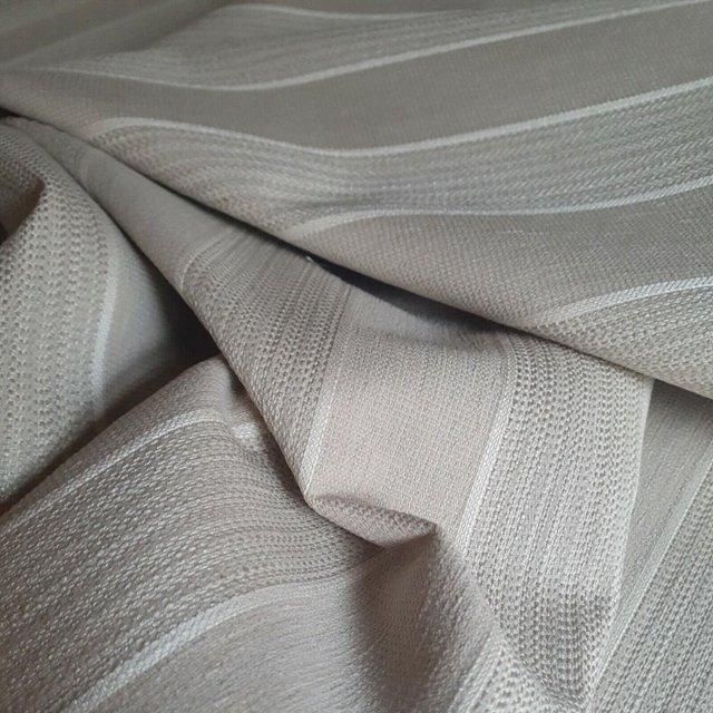 Preview of the first image of Telma Striped weave in Putty Colour by John Lewis 10 metres.