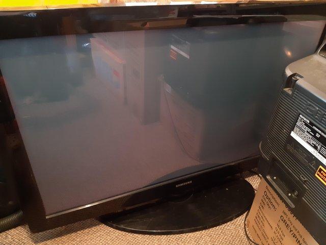 Preview of the first image of Samsung 42 inch Television, good working order.
