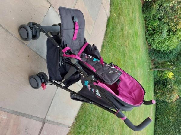 Image 3 of SILVER CROSS PUSHCHAIR with Rain Cover