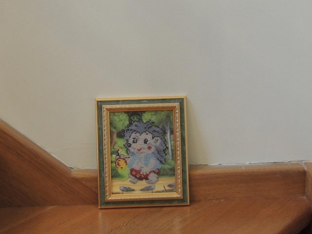 Preview of the first image of Bead Hedgehog Picture (UK Delivery).