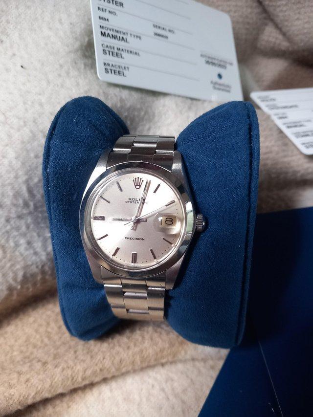 Preview of the first image of Rolex Watch, men's Oysterdate Precision.