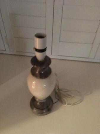 Image 1 of For Sale (Table Onyx lamp Base only )