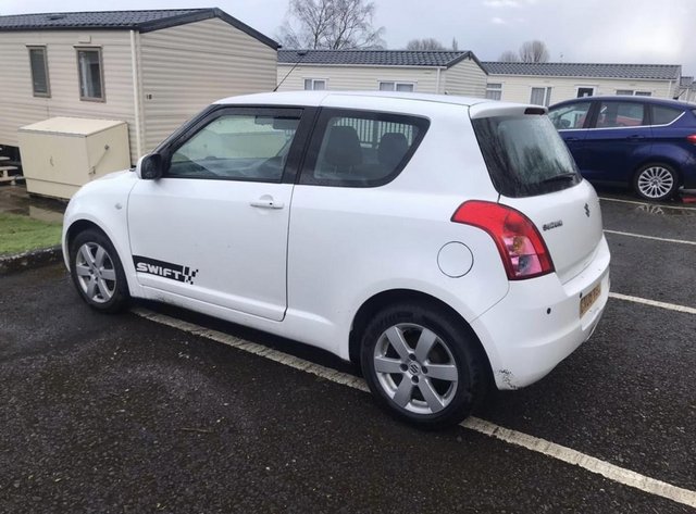 Preview of the first image of White Suzuki swift 1.5 petrol.