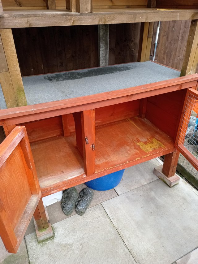 Preview of the first image of Two hutches for Guinea pigs.