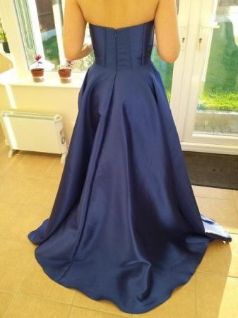 Image 3 of Royal Blue Evening Prom Dress Size 6-8