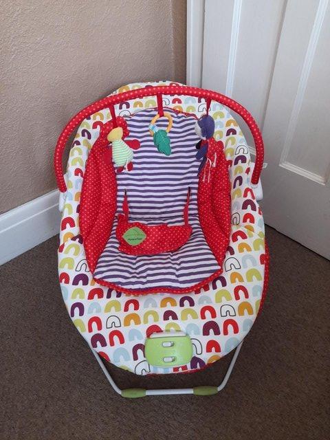 Preview of the first image of Mamas and Papas activity bouncy chair.