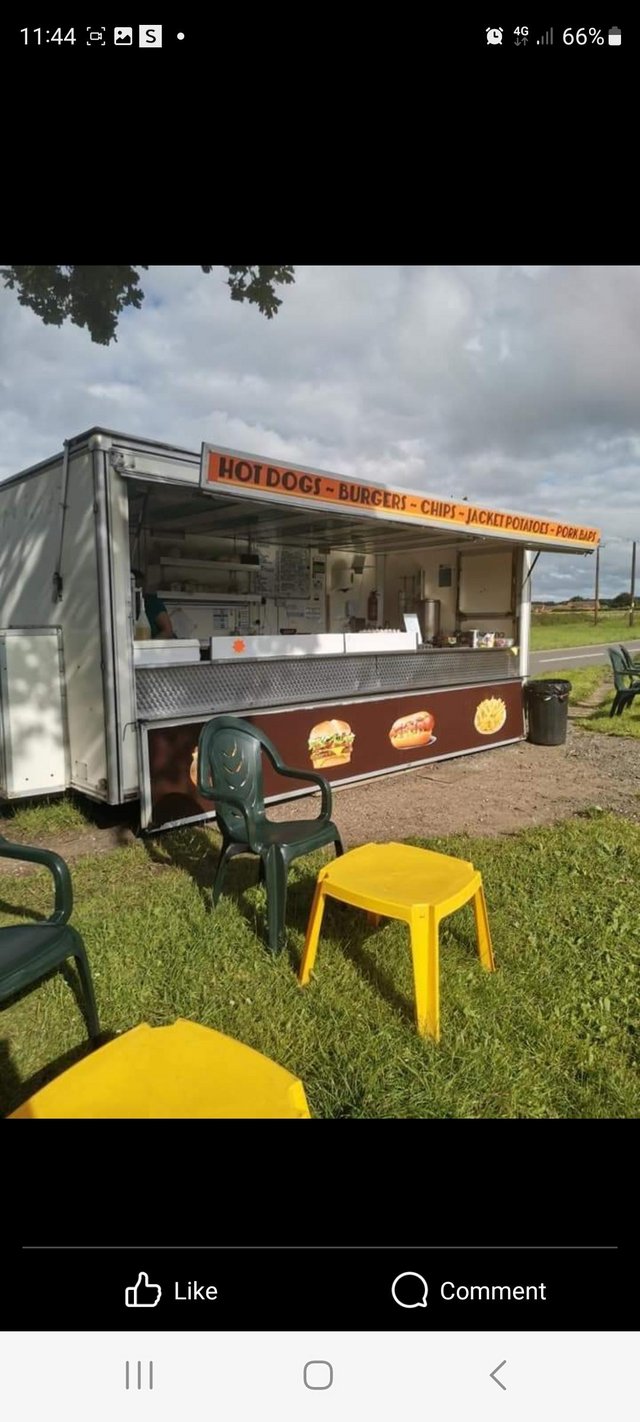 Preview of the first image of 16ft Catering trailer for sale telford.