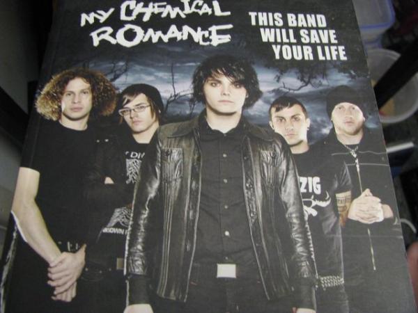 Image 1 of my chemical romance this band will save your life book 2008