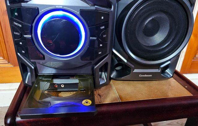 Preview of the first image of Goodmans (GMN02) Mini hi-Fi system CD player.