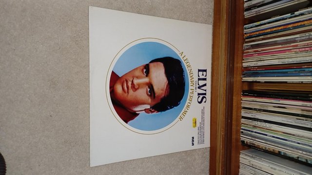 Preview of the first image of Elvis Presley A Legendary Performer Volume 3 vinyl album.