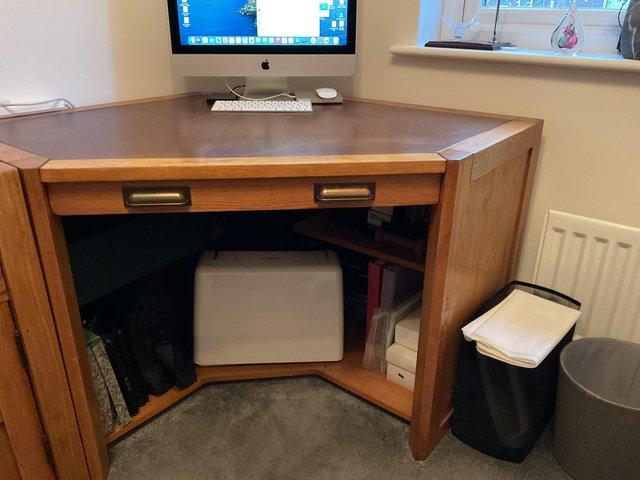 Preview of the first image of HOME OFFICE COMPACT CORNER DESK.