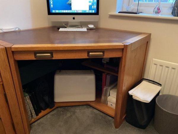 Image 1 of HOME OFFICE COMPACT CORNER DESK